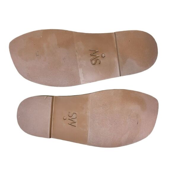 Stuart Weitzman Cammy Slide Shearling Sandals in Natural NWOB Size 6B - Picture 4 of 6